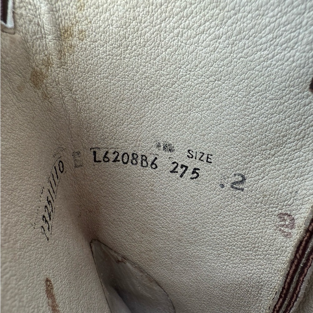 Vintage Larry Mahan Brown Suede and Reptile Leather Women's Cowboy Boots - Picture 5 of 8